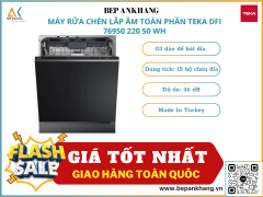 Máy rửa chén Teka DFI 76950 220 50 WH - Spain 